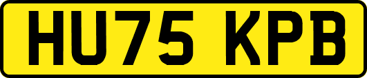 HU75KPB