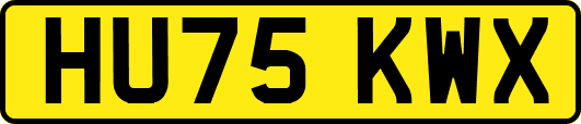 HU75KWX