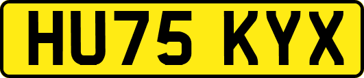 HU75KYX