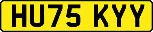 HU75KYY