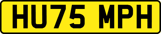 HU75MPH