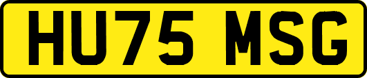 HU75MSG
