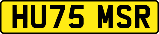 HU75MSR