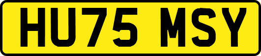 HU75MSY