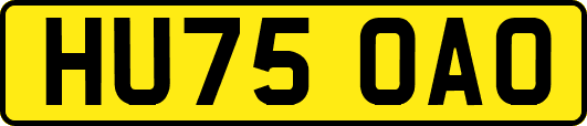 HU75OAO