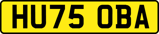HU75OBA
