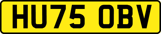 HU75OBV