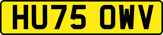 HU75OWV
