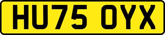 HU75OYX