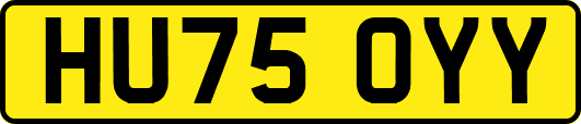 HU75OYY