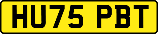 HU75PBT
