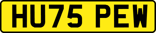HU75PEW