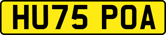 HU75POA