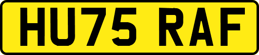 HU75RAF