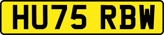 HU75RBW