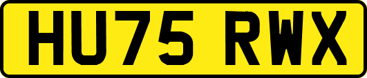 HU75RWX