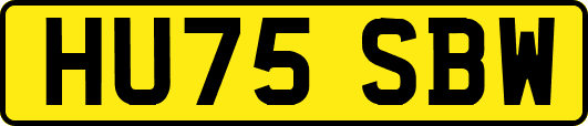 HU75SBW