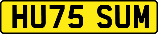 HU75SUM