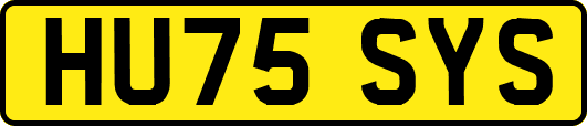 HU75SYS