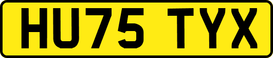 HU75TYX