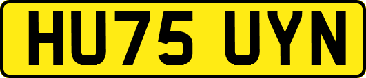 HU75UYN
