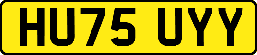 HU75UYY