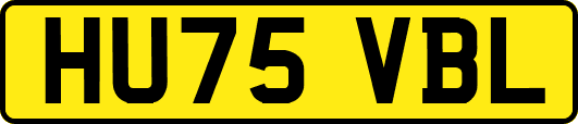 HU75VBL