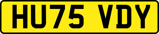 HU75VDY