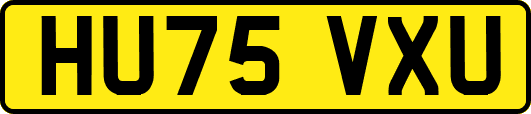 HU75VXU