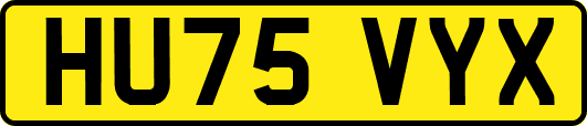 HU75VYX