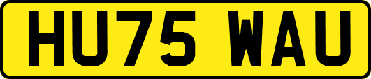HU75WAU