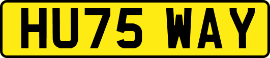 HU75WAY