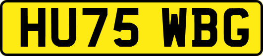 HU75WBG