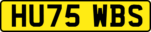HU75WBS