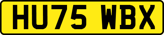 HU75WBX