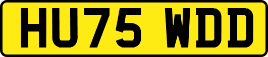 HU75WDD