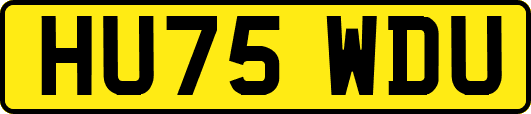 HU75WDU