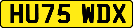HU75WDX