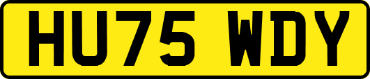 HU75WDY