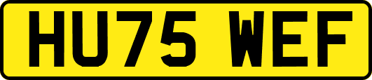 HU75WEF