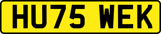 HU75WEK