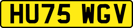HU75WGV