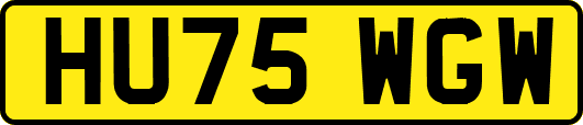 HU75WGW