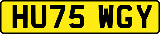 HU75WGY