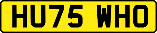 HU75WHO