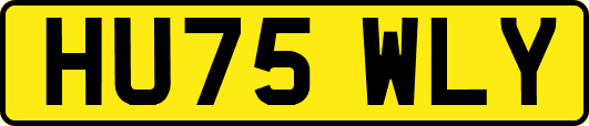 HU75WLY