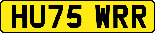 HU75WRR