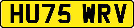 HU75WRV