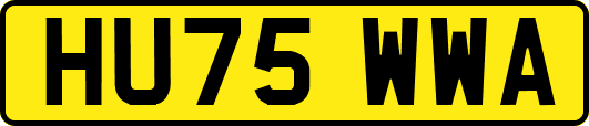 HU75WWA