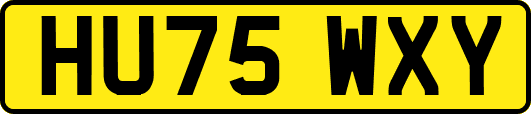 HU75WXY